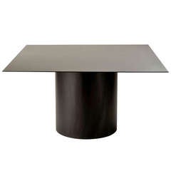 MR Architecture and Decor, "Mr.01", Blackened Steel Dining Table, USA, 2014