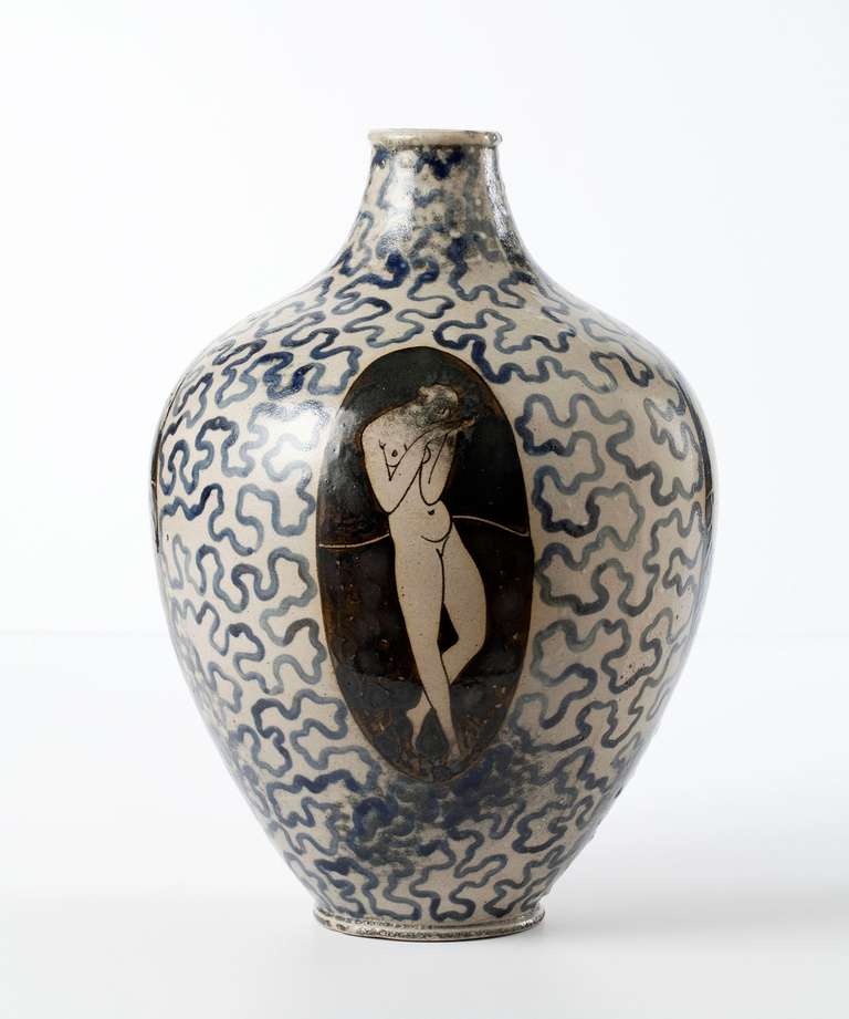 20th Century Fine Art Deco Vase by Primavera