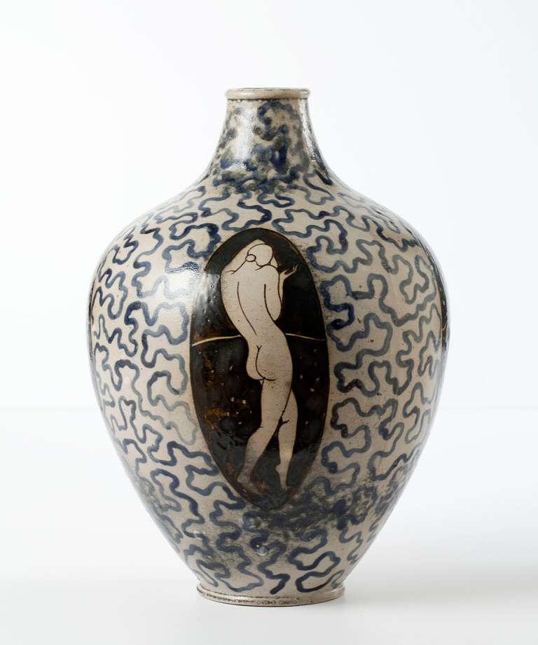 Fine Art Deco Vase by Primavera In Good Condition In New York, NY