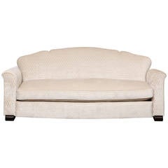 Fine Art Deco Sofa by Jules Leleu