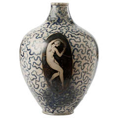 Fine Art Deco Vase by Primavera