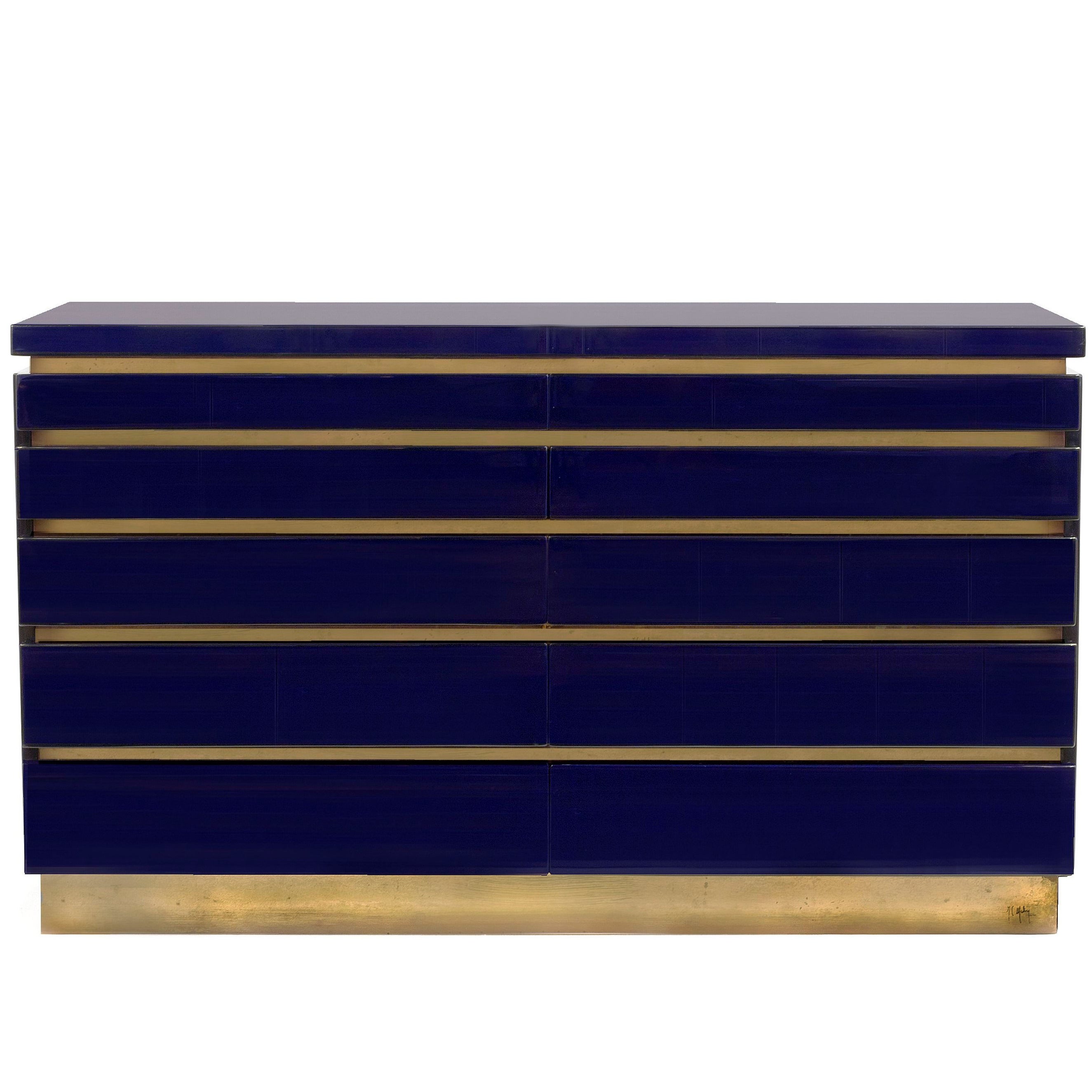 Lacquered Chest by Jean-Claude Mahey