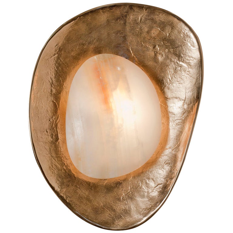 Oyster sconce, new