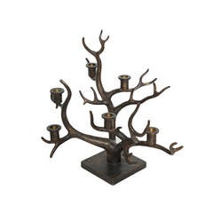 Candélabre contemporain en bronze de Thomas Boog