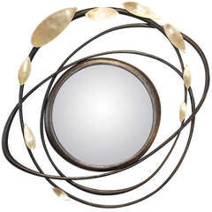 Hervé van der Straeten, "Voltige", Bronze Mirror, France, 2011 6