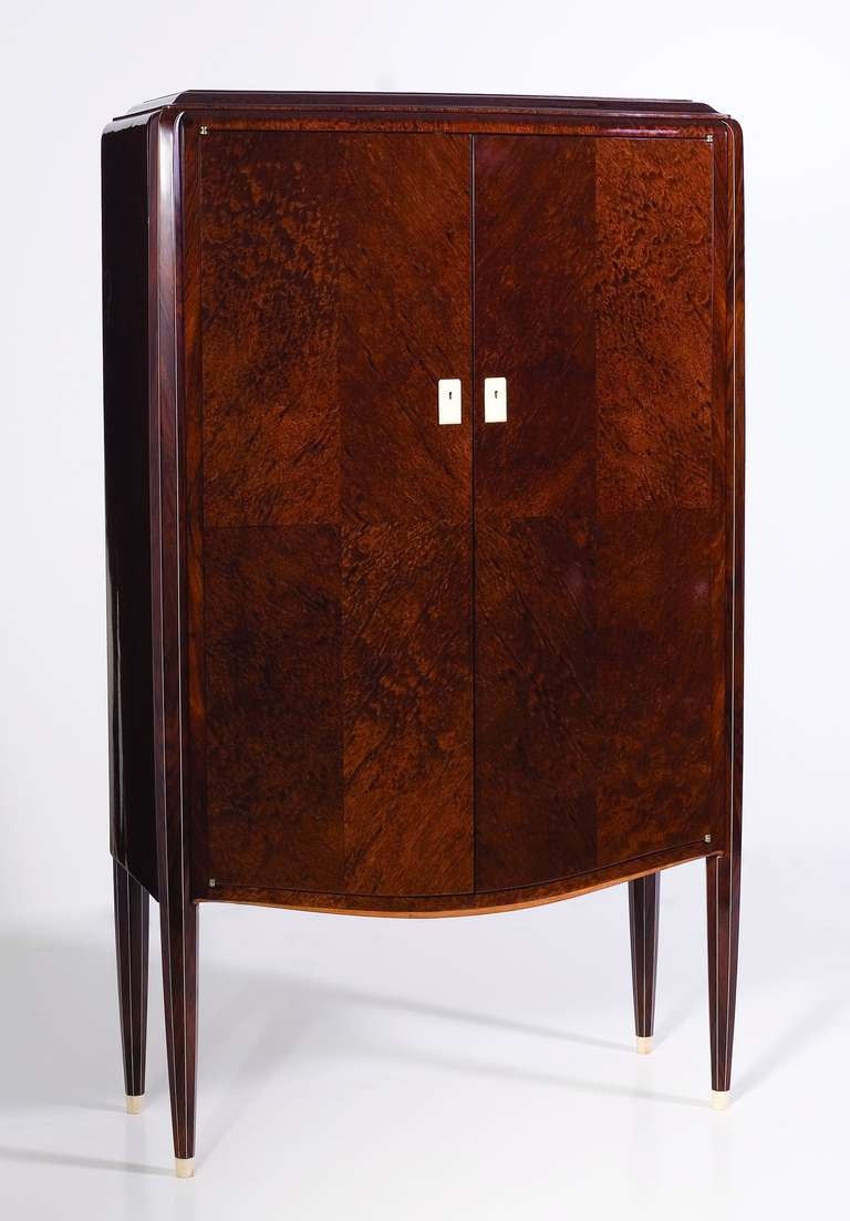 French Fine Art Deco Two-Door Cabinet by Jules Leleu