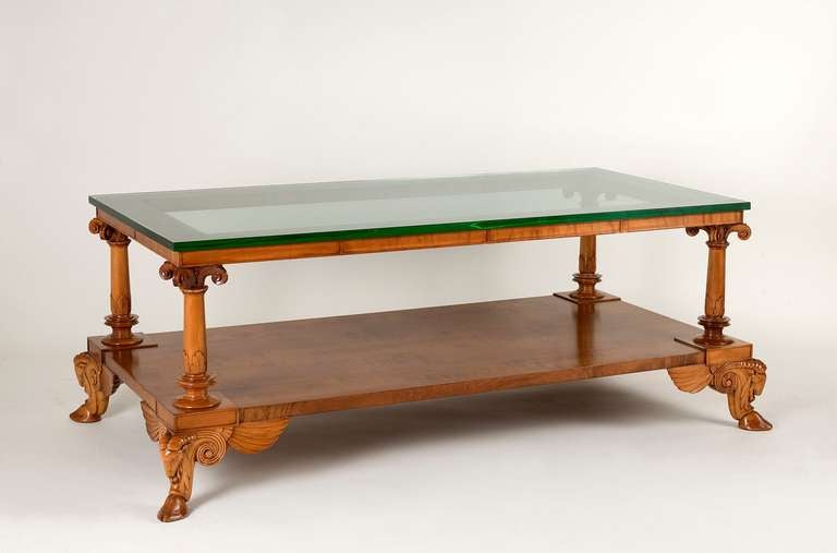 Américain T.H. Robsjohn-Gibbings, table basse raffinée et rare, États-Unis, vers 1938 en vente