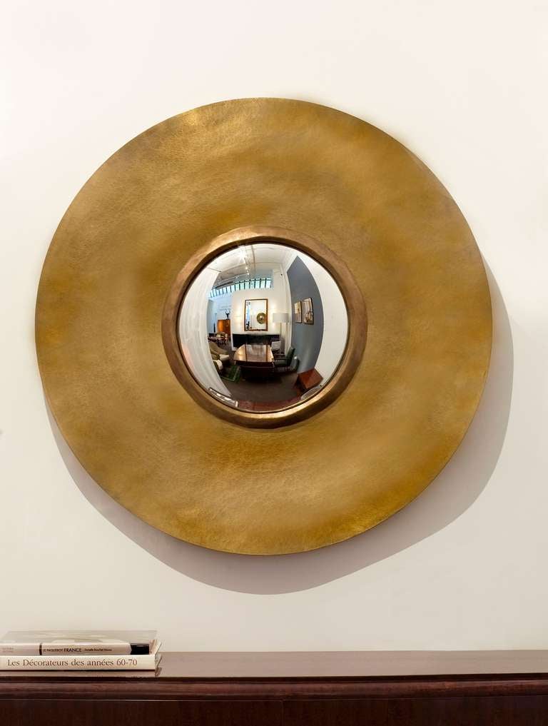 Miroir en bronze Herv van Der Straeten, France, 2006