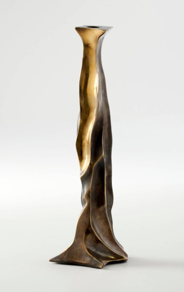Set aus drei Bronze-Kerzenständern „Nitor“, Italien, 2014 (Italienisch)