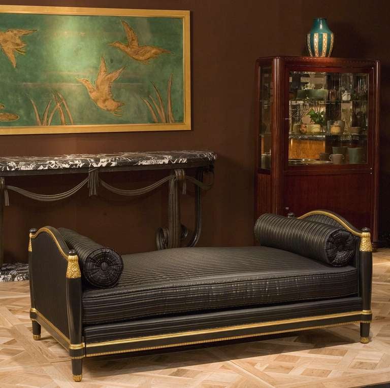 French Art Deco Daybed by Paul Follot