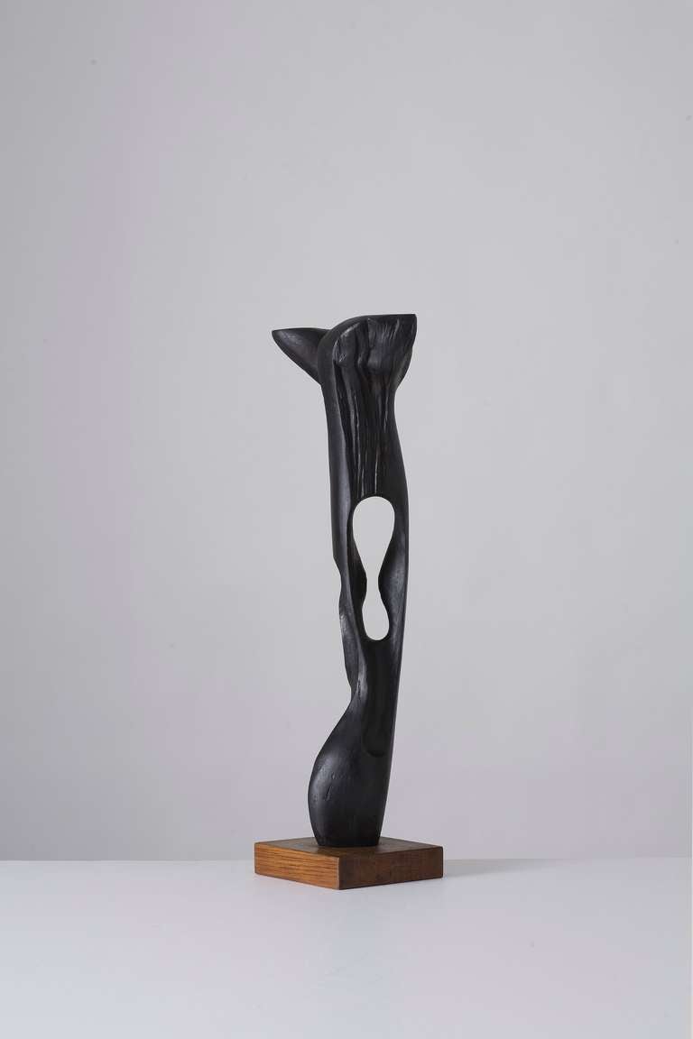 Mario Dal Fabbro, Wood Sculpture, United States, 1978 In Good Condition In New York, NY