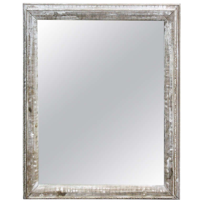 Large Antique Distressed Wood Framed Mirror At 1stdibs Large Antique Distressed Wood Framed, Wooden Framed Mirrors Nz