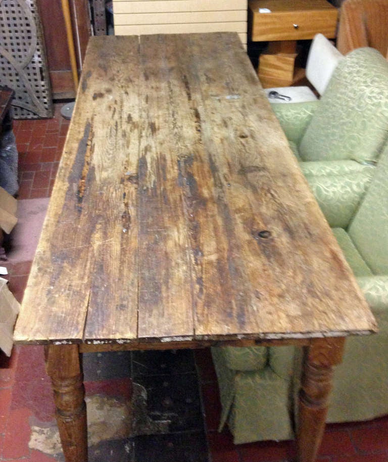 Large French Farm Table In Good Condition In Bronx, NY