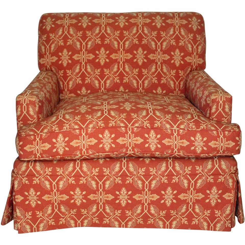 Classic And Luxurious Lawson Style Club Chair For Sale