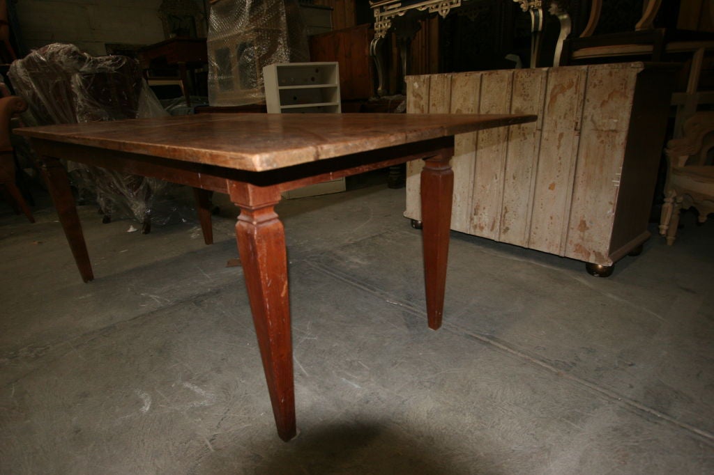 1940's french  Farm Table In Good Condition For Sale In Bronx, NY