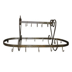 French provencal Pot rack