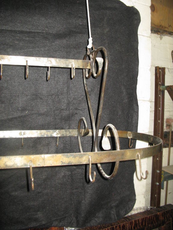 French provencal Pot rack at 1stdibs