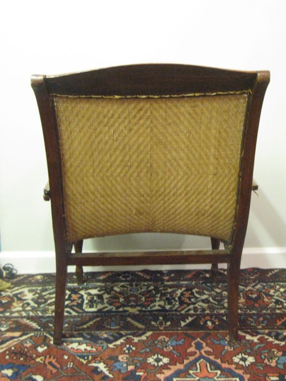 Mid-20th Century Plantation Boot chair.