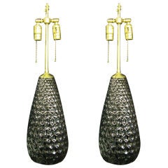 Fabulous Pair of Parisian Martelet table lamps