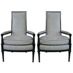 Paire de fauteuils français des années 1930.