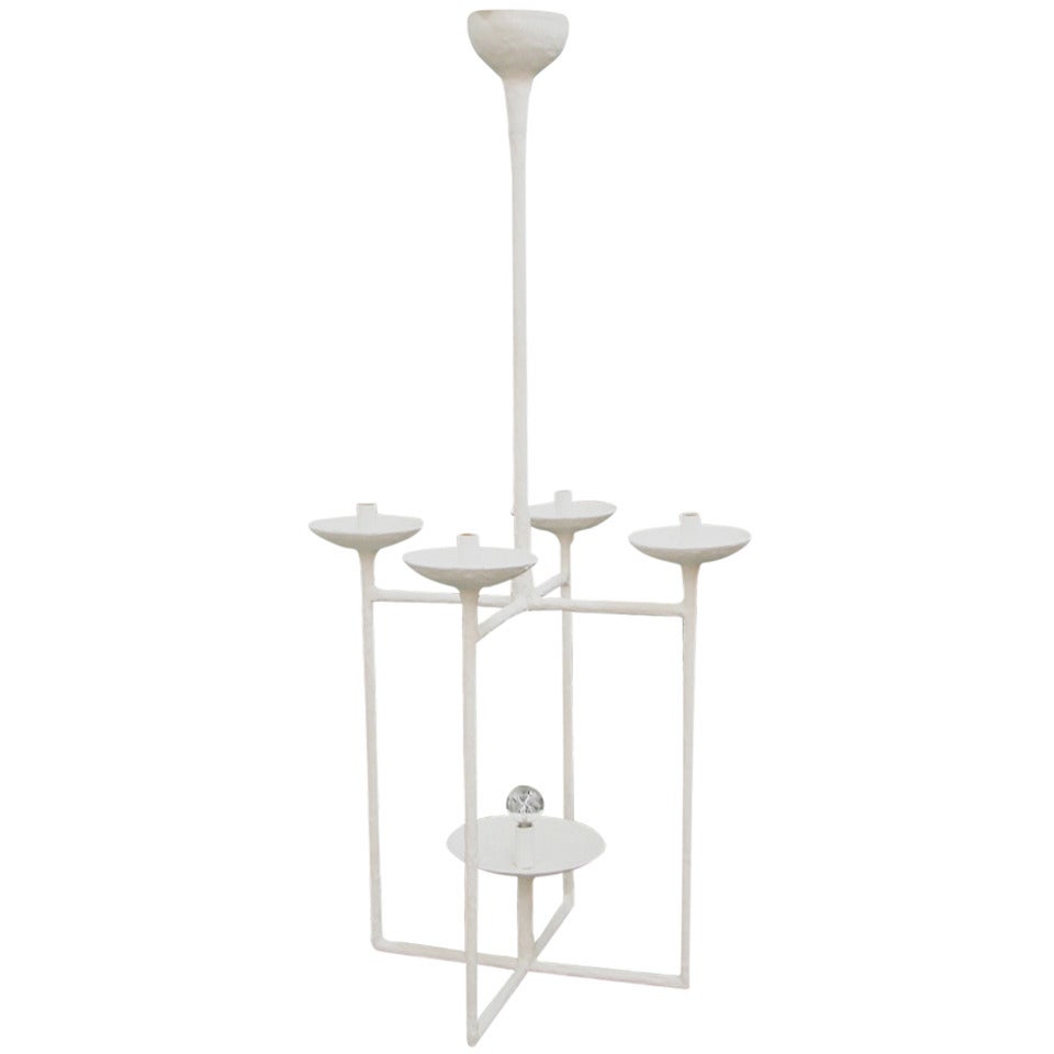 5 Light Ceiling Pendant in the style of Philippe Anthonioz