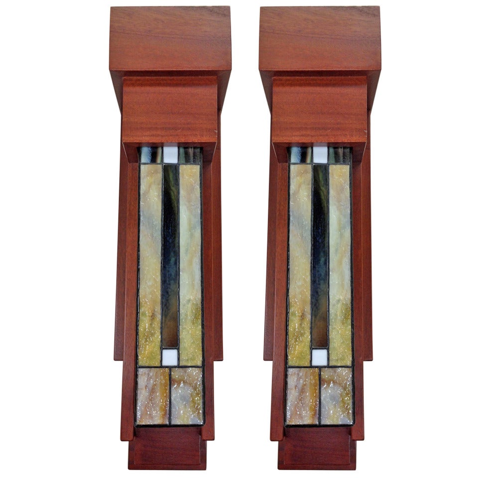 4 Mission Style Wall Sconces