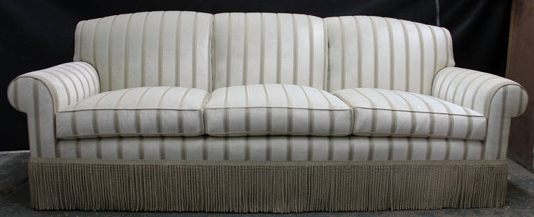 Elegant, Very Comfortable newly refurbished Sofa