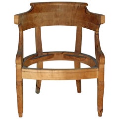 Used Nicely Carved and Detailed Side Chair Frames from the David Barrett Collection