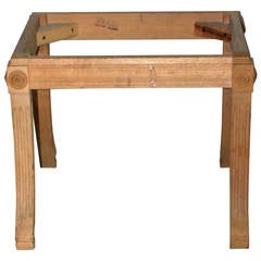 Carved and Fluted Empire Style Foot Stool 12