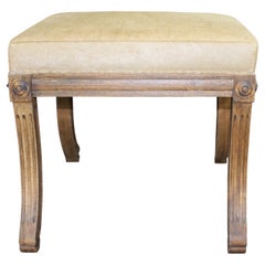 Empire "Hair on Hide" Footstool