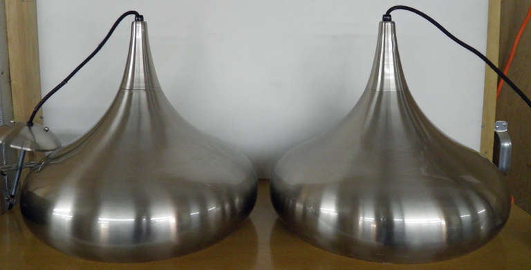 Unknown Pair of Brushed Stainless 