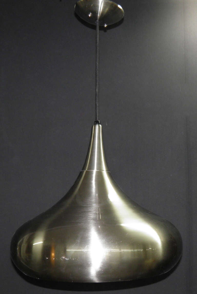 Pair of Brushed Stainless 