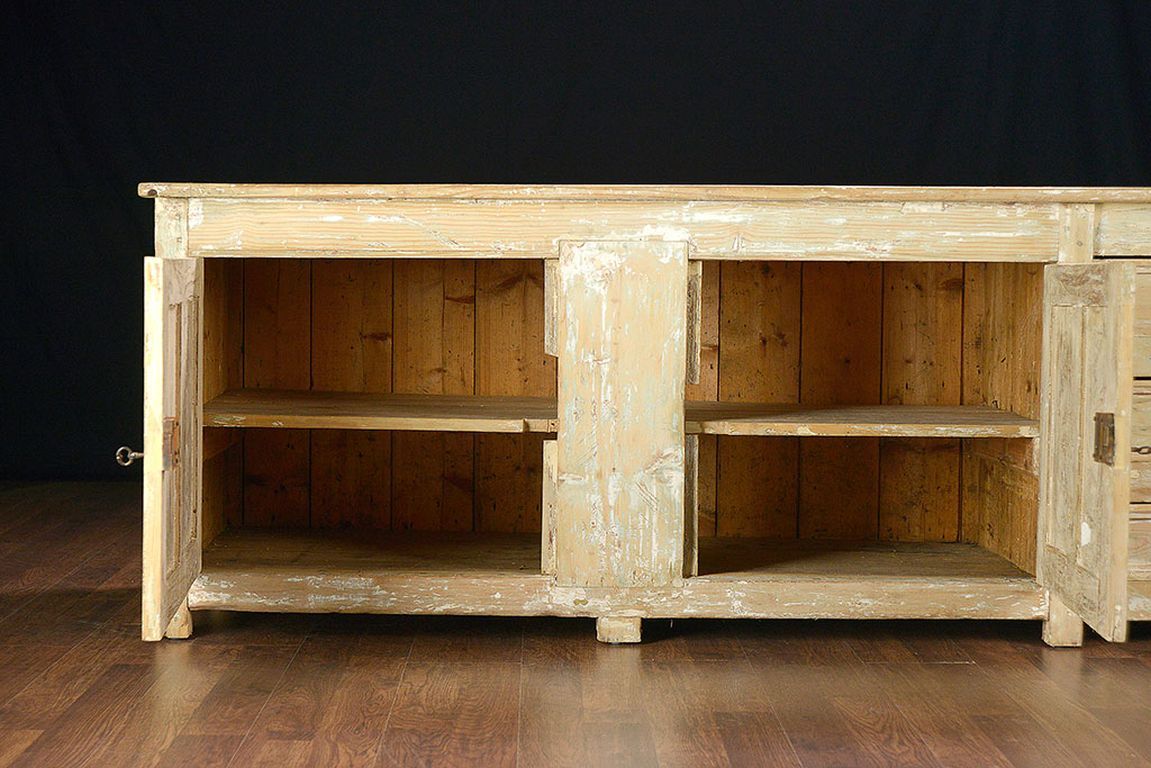 Antique French Pine Buffet For Sale 2