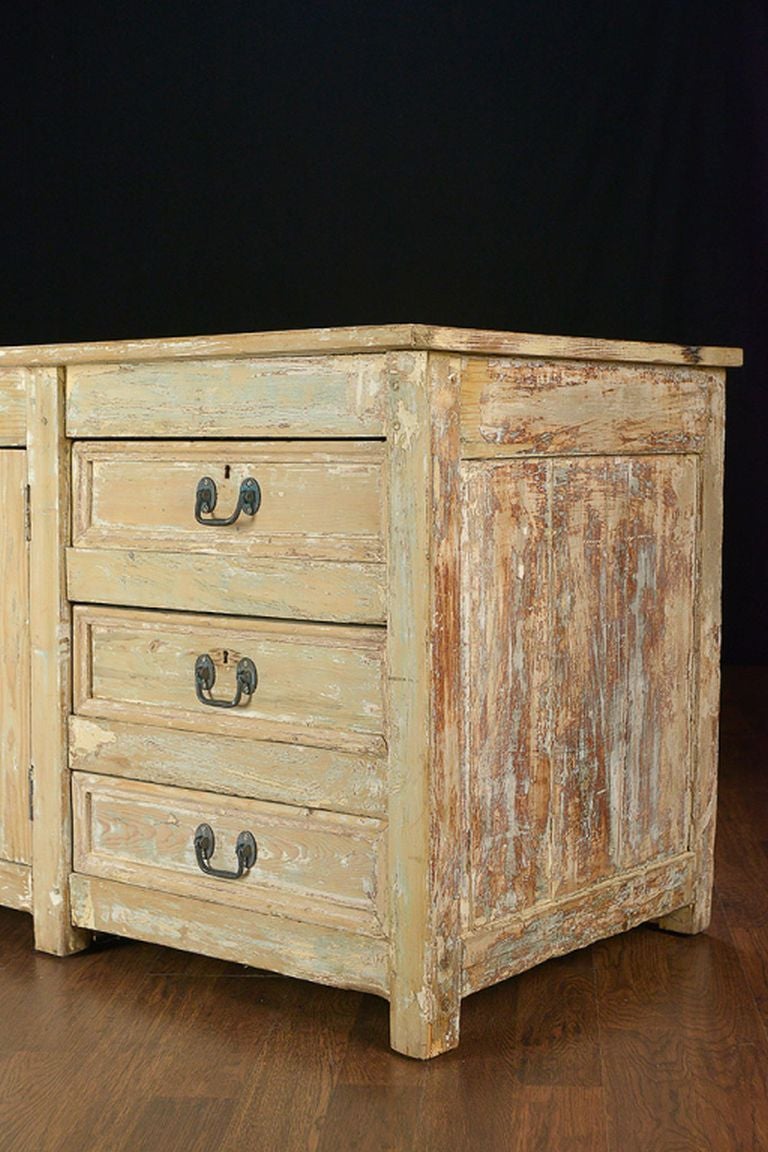 Antique French Pine Buffet For Sale 3
