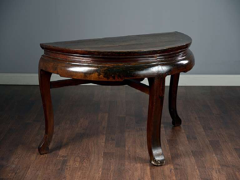 Antique Chinese Demi Lune