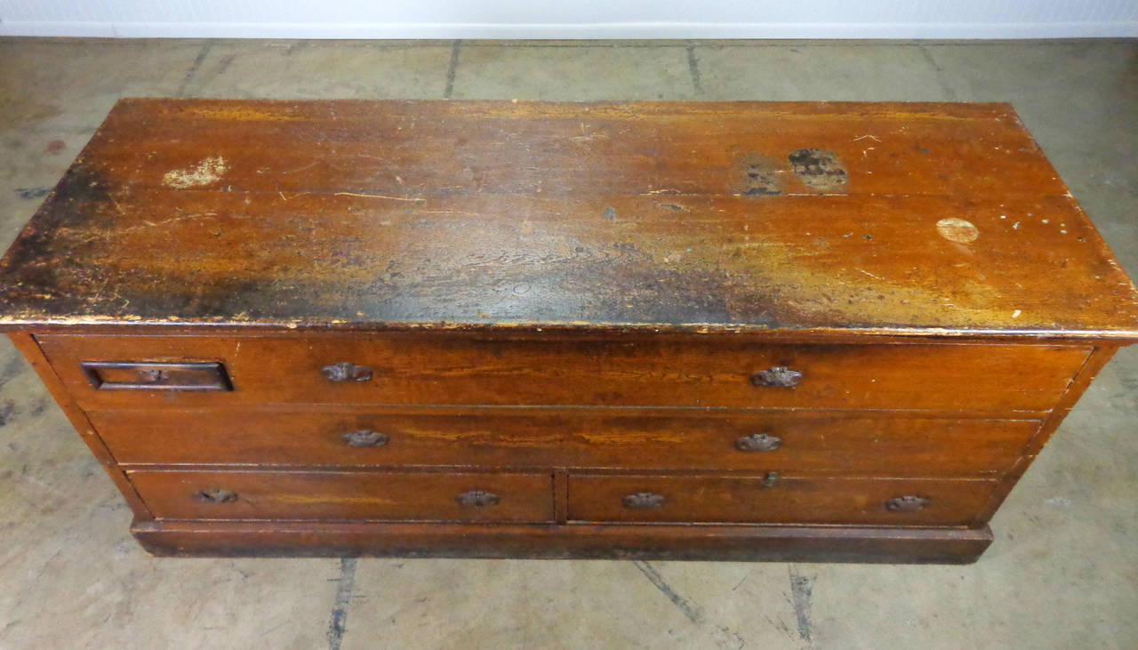 American Antique Tailor Shop Store Counter