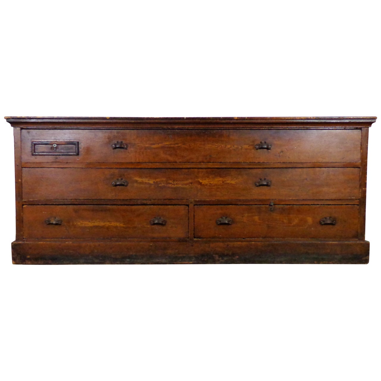 Antique Tailor Shop Store Counter