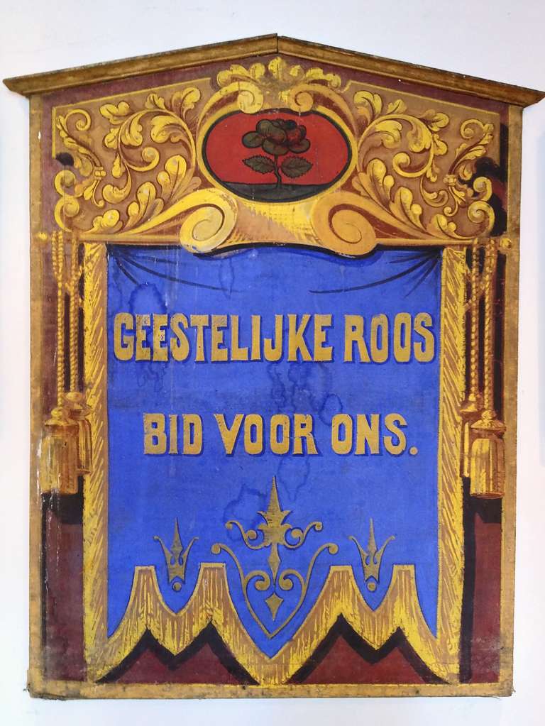 Antique Belgian Theater Poster