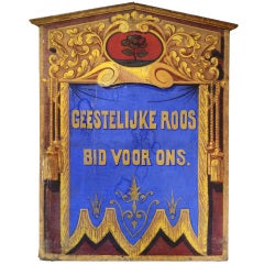 Antique Belgian Theater Poster