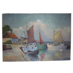 Antique Belgian Painting