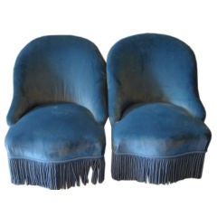 Pair of Petite Bedroom Chairs