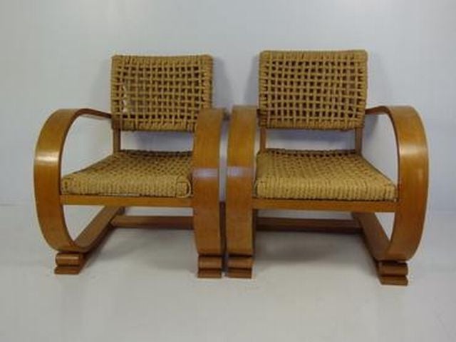 Pair of Antique French Deco Chairs