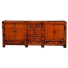 Antique Orange Chinese Buffet