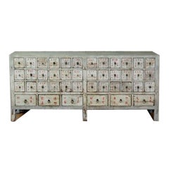 Antique Chinese Medicine Cabinet