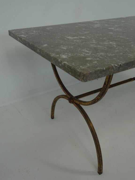 Antique French Marble Coffee Table