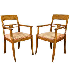 Pair of Beidermeier Armchairs