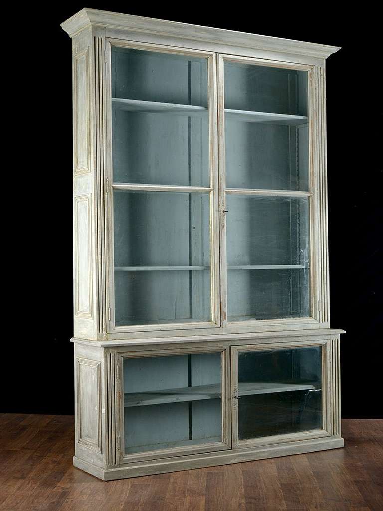 Pair of Antique Glass Door Bookcases
