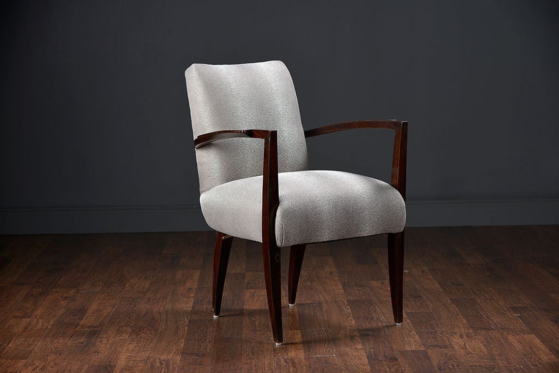 Pair of Rosewood Royere Armchairs