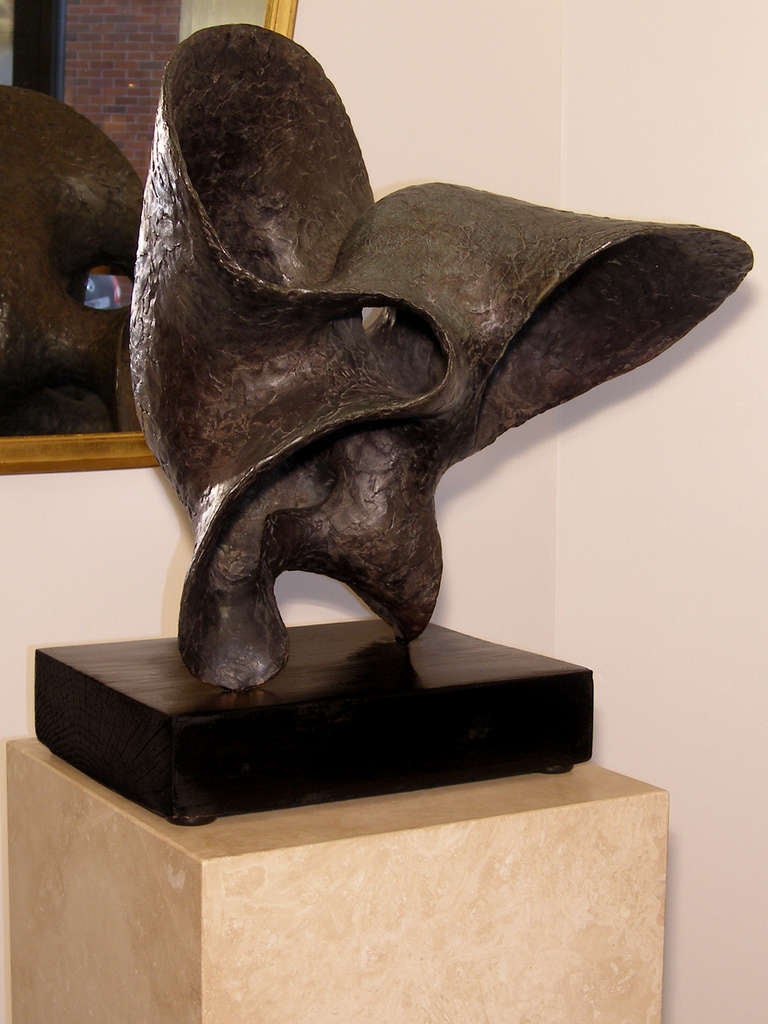 American Abstract Bronze Sculpture from the Oceania Series by Seena Donneson For Sale