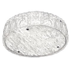 Carl Fagerlund for Orrefors Glass Ceiling Fixture 10